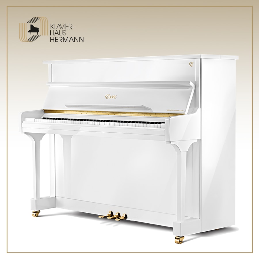 Das weisse Essex Klavier EUP 116 als perfekte Ergänzung