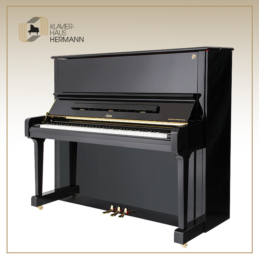 Klavier Flügel kaufen – Das schwarz polierte Noston UP-132 Klavier
